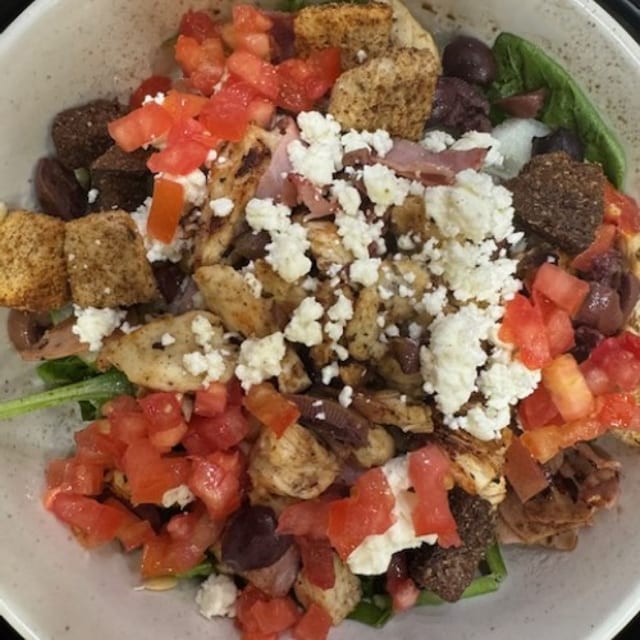 Chicken Greek Salad.